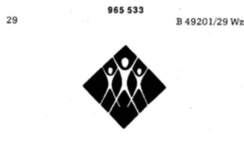 965533 Logo (DPMA, 10/02/1972)