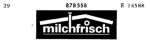 milchfrisch Logo (DPMA, 20.12.1969)