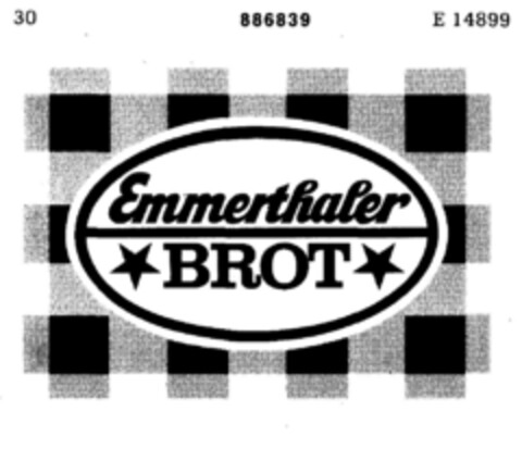 Emmerthaler Brot Logo (DPMA, 10.06.1970)