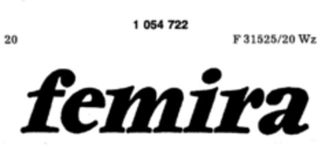 femira Logo (DPMA, 19.11.1982)