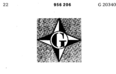 G Logo (DPMA, 14.01.1971)