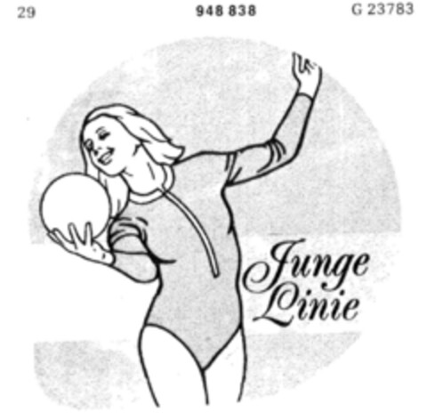 Junge Linie Logo (DPMA, 05.05.1975)