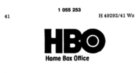 HBO Home Box Office Logo (DPMA, 11/04/1981)