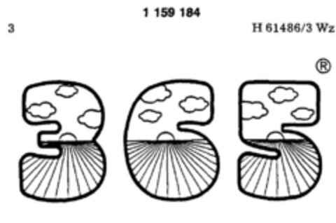 365 Logo (DPMA, 18.04.1989)