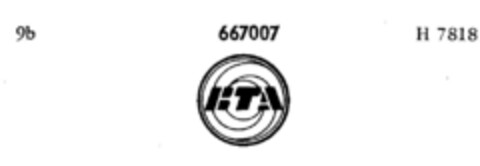 BTA Logo (DPMA, 26.02.1954)