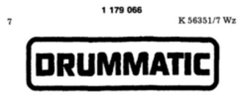 DRUMMATIC Logo (DPMA, 21.06.1990)