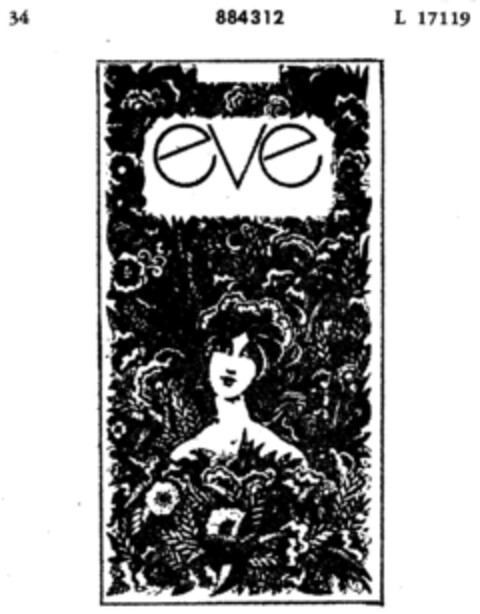 eve Logo (DPMA, 09.06.1970)