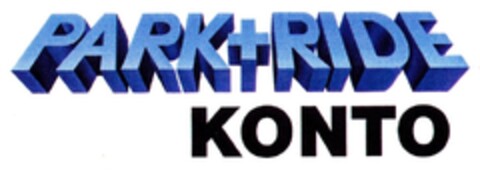 PARK+RIDE KONTO Logo (DPMA, 13.02.1991)