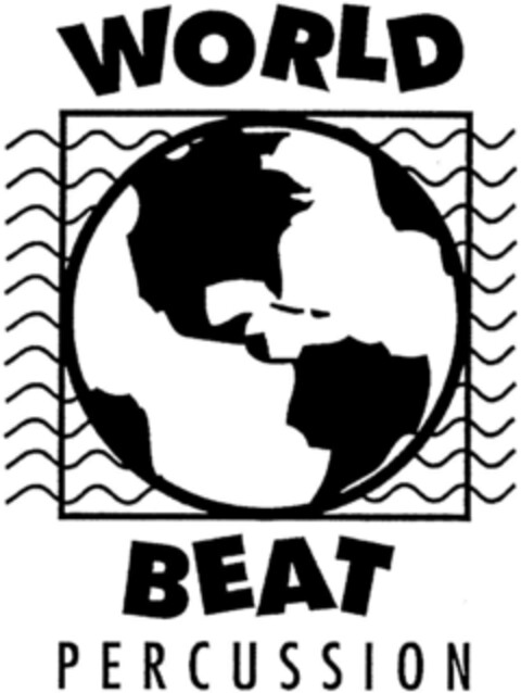 WORLD BEAT PERCUSSION Logo (DPMA, 29.11.1993)