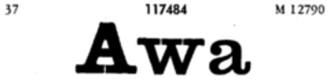 Awa Logo (DPMA, 16.11.1908)