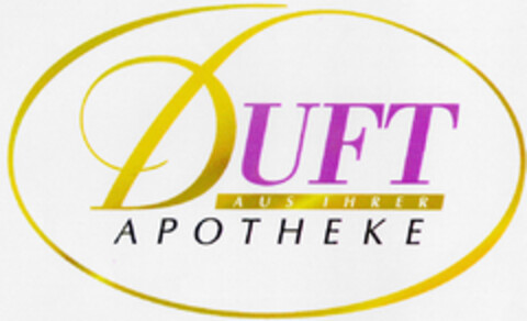 DUFT AUS IHRER APOTHEKE Logo (DPMA, 12.10.1994)