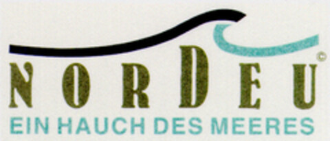 NORDEU EIN HAUCH DES MEERES Logo (DPMA, 06/19/1990)