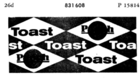 Paech Toast Logo (DPMA, 29.07.1966)