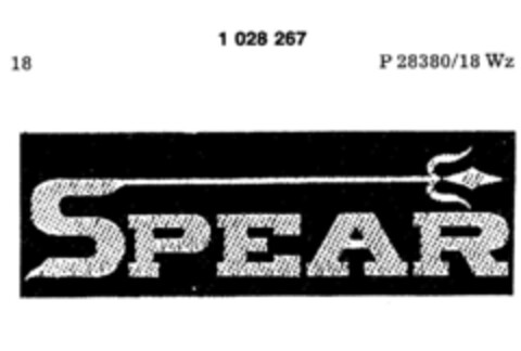 SPEAR Logo (DPMA, 06/24/1981)