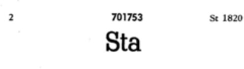 Sta Logo (DPMA, 22.06.1953)