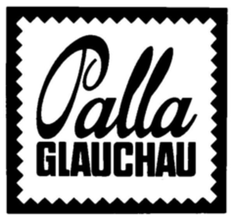 Palla GLAUCHAU Logo (DPMA, 08.12.1970)