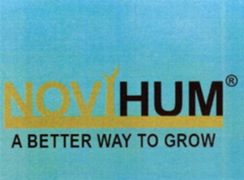 Novihum A better way to grow Logo (DPMA, 24.04.2009)