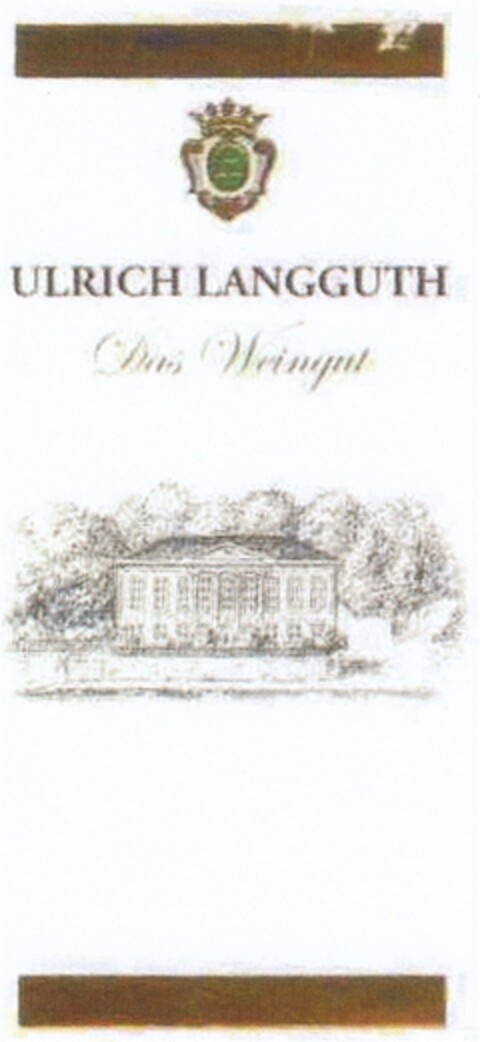 ULRICH LANGGUTH Das Weingut Logo (DPMA, 18.11.2009)