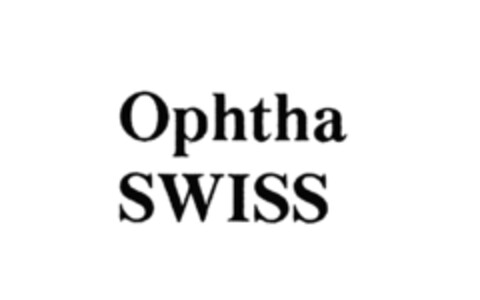 Ophta SWISS Logo (DPMA, 06/24/2010)