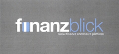 finanzblick social finance commerce platform Logo (DPMA, 15.12.2011)