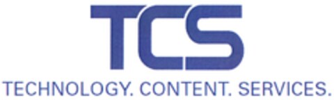 TCS TECHNOLOGY. CONTENT. SERVICES. Logo (DPMA, 16.03.2012)