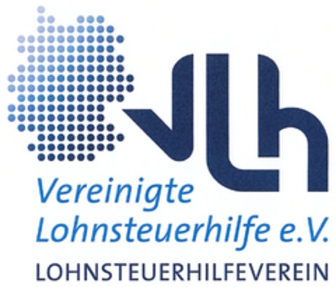 vlh Vereinigte Lohnsteuerhilfe e.V. LOHNSTEUERHILFEVEREIN Logo (DPMA, 04.05.2012)