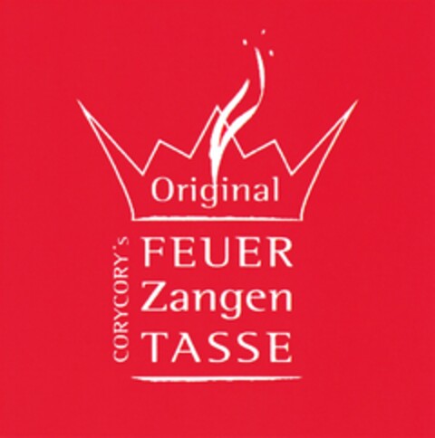 Original FEUER ZANGEN TASSE Logo (DPMA, 01.08.2012)