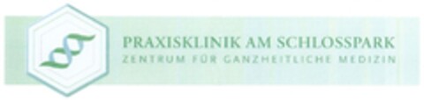 PRAXISKLINIK AM SCHLOSSPARK ZENTRUM FÜR GANZHEITLICHE MEDIZIN Logo (DPMA, 01/15/2013)