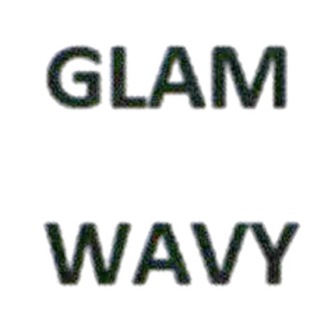 GLAM WAVY Logo (DPMA, 31.05.2018)