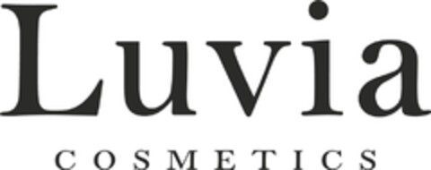 Luvia COSMETICS Logo (DPMA, 02/25/2018)