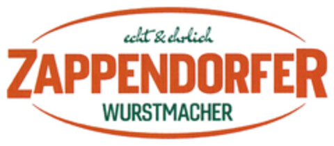 echt & ehrlich ZAPPENDORFER WURSTMACHER Logo (DPMA, 23.08.2019)