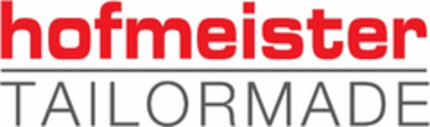 hofmeister TAILORMADE Logo (DPMA, 31.07.2020)