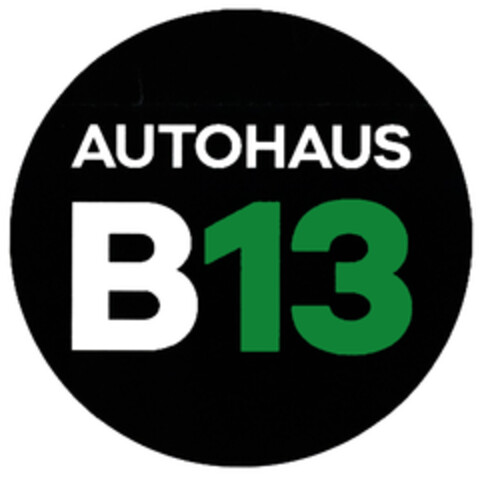 AUTOHAUS B13 Logo (DPMA, 11.11.2022)