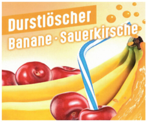 Durstlöscher Banane-Sauerkirsche Logo (DPMA, 02.10.2023)