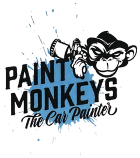 PAINT MONKEYS The Car Painter Logo (DPMA, 01.02.2024)