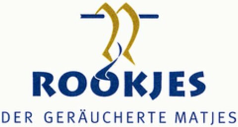 ROOKJES DER GERÄUCHERTE MATJES Logo (DPMA, 29.09.2003)