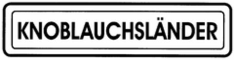 KNOBLAUCHSLÄNDER Logo (DPMA, 27.11.2003)