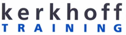 kerkhoff TRAINING Logo (DPMA, 23.09.2004)