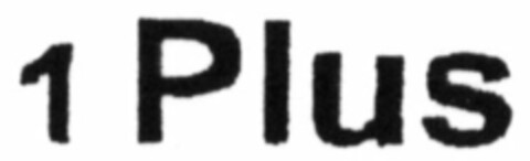 1 Plus Logo (DPMA, 25.01.2005)