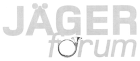 JÄGER forum Logo (DPMA, 02.08.2007)