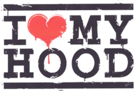 I LOVE MY HOOD Logo (DPMA, 12/20/2007)