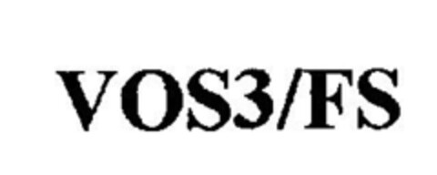 VOS3/FS Logo (DPMA, 05/15/1995)