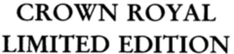 CROWN ROYAL LIMITED EDITION Logo (DPMA, 13.05.1996)