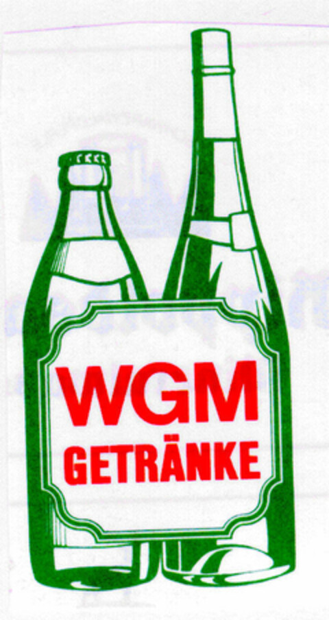 WGM GETRÄNKE Logo (DPMA, 06.02.1998)