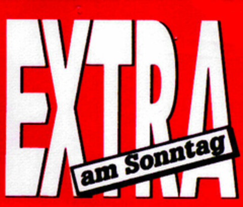 EXTRA am Sonntag Logo (DPMA, 21.08.1998)