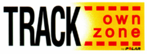 TRACK own zone by POLAR Logo (DPMA, 15.01.1999)
