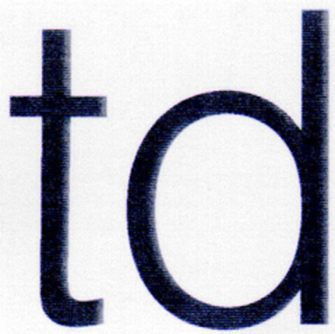 td Logo (DPMA, 13.04.1999)