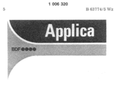 Applica Logo (DPMA, 08/02/1979)