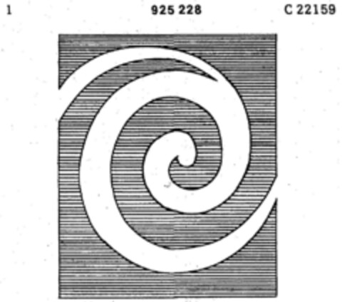 925228 Logo (DPMA, 10.05.1972)