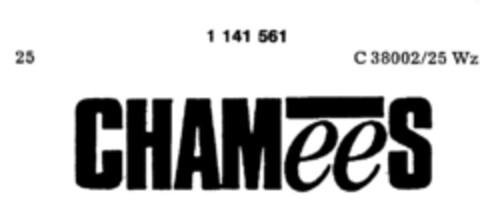 CHAMeeS Logo (DPMA, 18.08.1988)